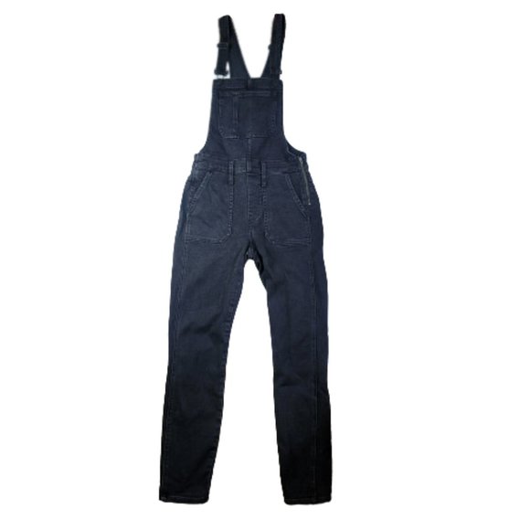 Madewell Skinny Overalls in Lunar Wash Denim - Picture 3 of 15
